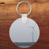 Windturbines genereren stroom sleutelhanger (Voorkant)