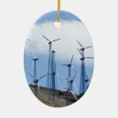 windturbines keramisch ornament (Voorkant)