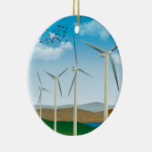 windturbines keramisch ornament (Rechts)