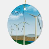 windturbines keramisch ornament (Links)