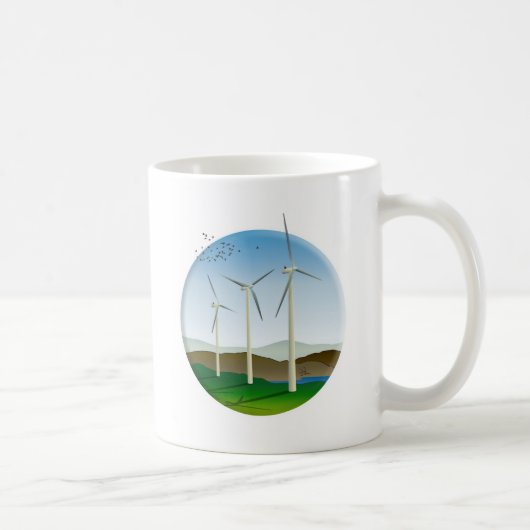 windturbines koffiemok (Rechts)