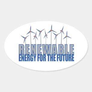 windturbines ovale sticker