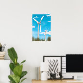 windturbines poster (Thuiskantoor)