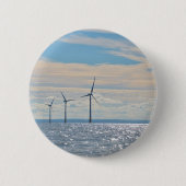 windturbines ronde button 5,7 cm (Voorkant)