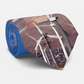 Windturbines Stropdas (Opgerold)