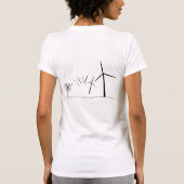 windturbines t-shirt (Achterkant)
