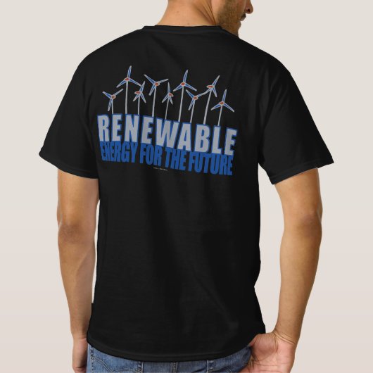 windturbines t-shirt (Achterkant)