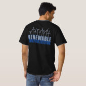 windturbines t-shirt (Achterkant volledig)