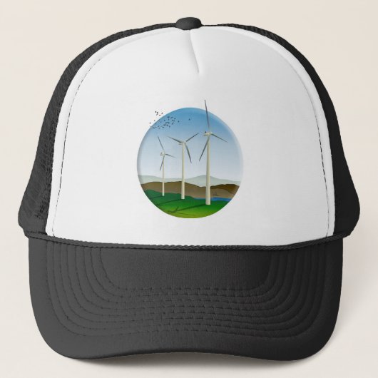 windturbines trucker pet (Voorkant)