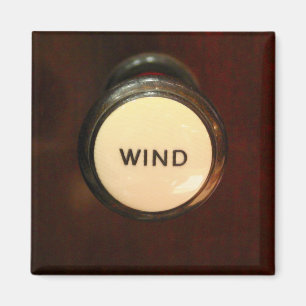 Windvanger: vierkante magneet