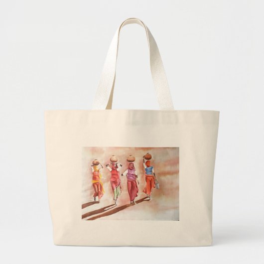 windvlaag grote tote bag (Voorkant)