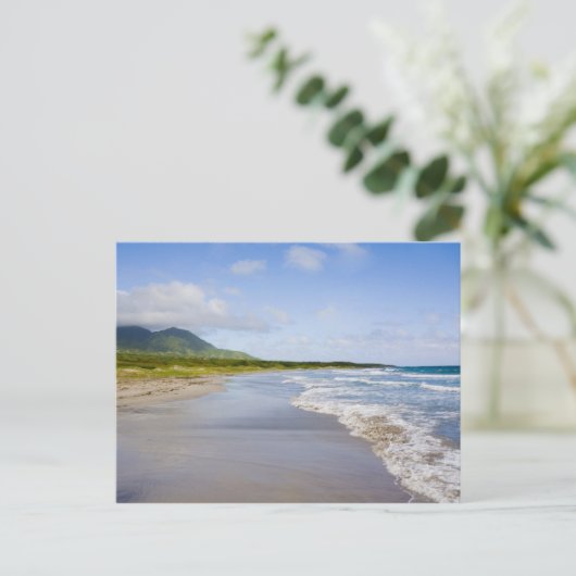 Windward Beach, Nevis Briefkaart (Staand voorkant)