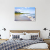 Windward Beach, Nevis Canvas Afdruk (Insitu (Slaapkamer))
