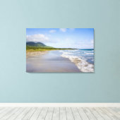 Windward Beach, Nevis Canvas Afdruk (Insitu (Houten vloer))