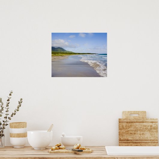 Windward Beach, Nevis Poster (Keuken)