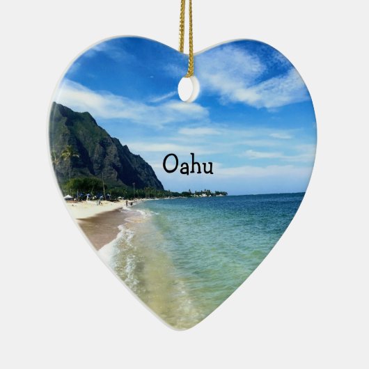 Windward Oahu Beach Ornament (Rechts)