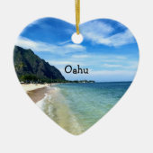 Windward Oahu Beach Ornament (Voorkant)