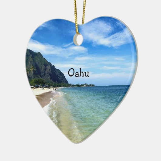 Windward Oahu Beach Ornament (Links)