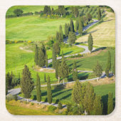 Windweg met cilindervormige voering in het onderze kartonnen onderzetters (Voorkant)