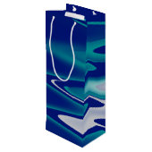 windwegen wijn cadeautas (Achterkant Gekanteld)