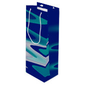 windwegen wijn cadeautas (Voorkant Gekanteld)