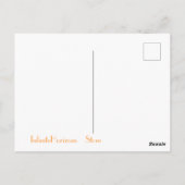 Windy Autumn Day Briefkaart (Achterkant)