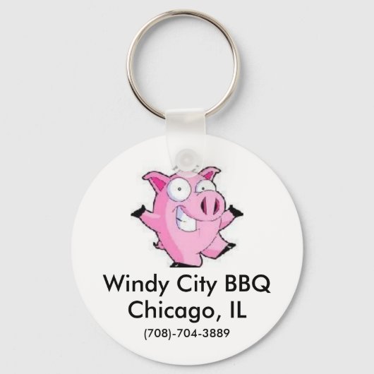 Windy City BBQ Sleutelhanger (Voorkant)