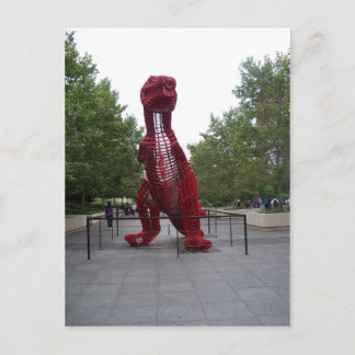 Windy City Dinosaur Briefkaart