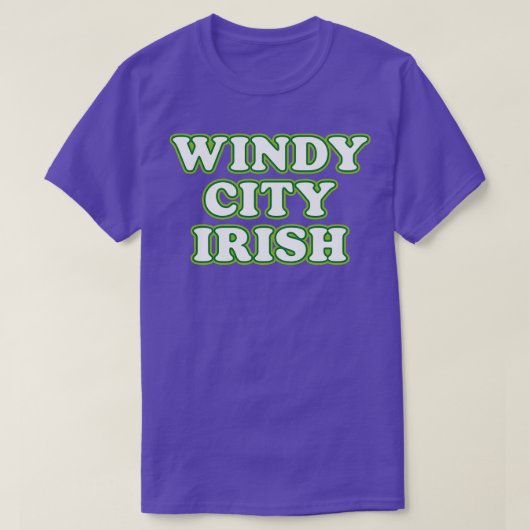 Windy City Ierse T-shirt (Design voorkant)