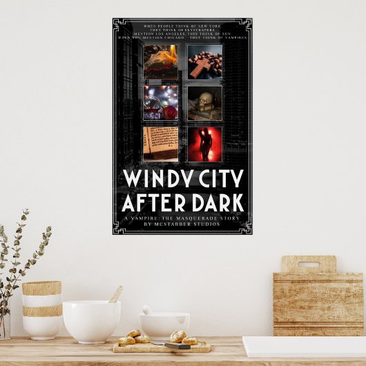 Windy City na donker seizoen 5 Poster (Keuken)