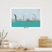 Windy City Poster (Keuken)