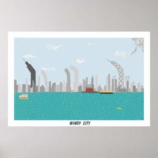 Windy City Poster (Voorkant)