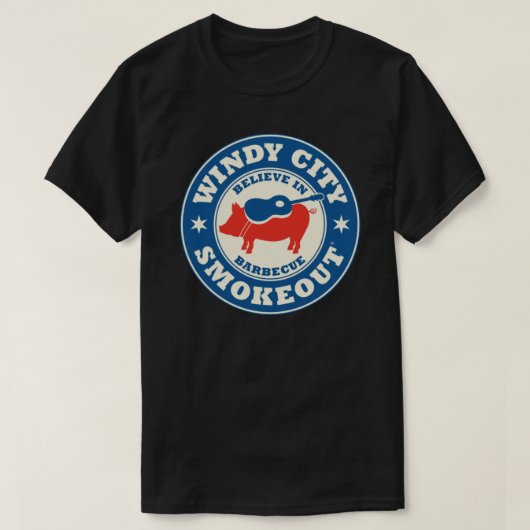 Windy-City Smokeout Classic T-Shirt (Design voorkant)