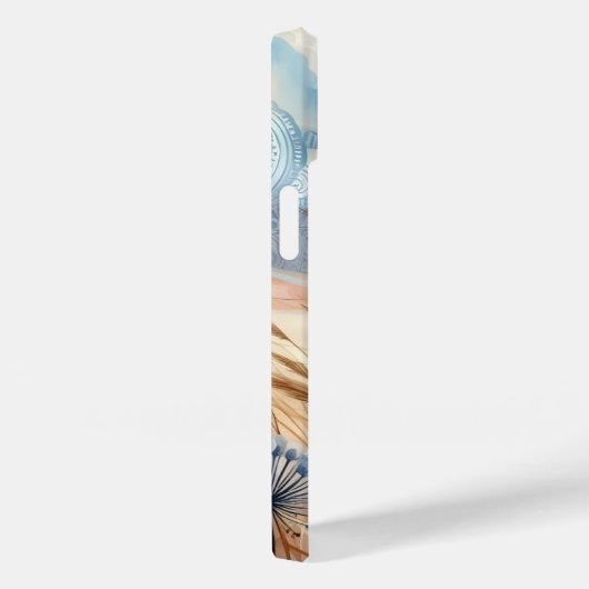 Windy Day Rustic Boho Mountain Prairie Country Case-Mate iPhone Case (Achterkant / Rechts)