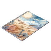 Windy Day Rustic Boho Mountain Prairie Country Notitieboek (Linkerzijde)