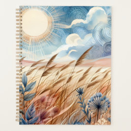 Windy Day Rustic Boho Mountain Prairie Country Planner