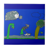 Windy Day Tegeltje (Voorkant)