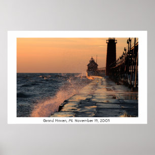 Windy Evening bij GH Poster