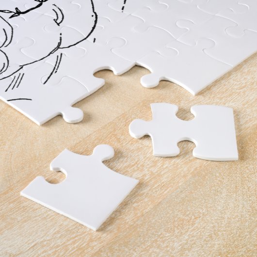 Windy Kite Flying Day Puzle Legpuzzel (Zijkant)