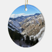 Windy Saddle Park, Golden, Colorado Keramisch Ornament (Links)