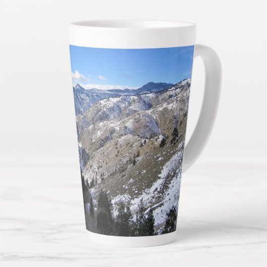 Windy Saddle Park, Golden, Colorado Latte Mok (Rechterhoek)