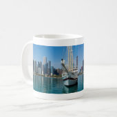 Windy Sailing Coffee Mok (Voorkant links)