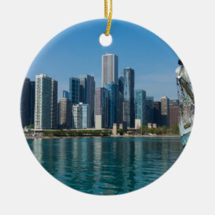 Windy Sailing Keramisch Ornament