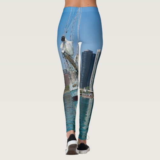 Windy Sailing Leggings (Achterkant)