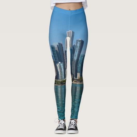 Windy Sailing Leggings (Voorkant)