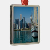 Windy Sailing Metalen Ornament (Rechts)