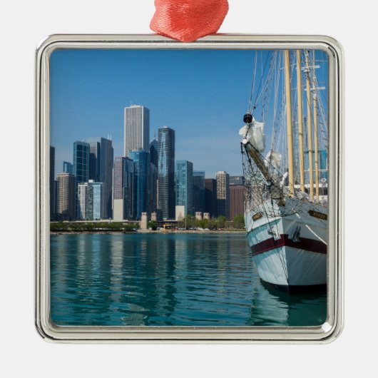 Windy Sailing Metalen Ornament (Voorkant)