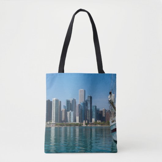 Windy Sailing Tote Bag (Voorkant)
