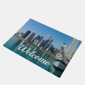 Windy Sailing Welkom Doormat Deurmat (Schuin)