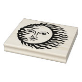 Windy Sun Rubber Art Stamp Rubberstempel (Stempel)